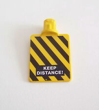 PLAYMOBIL (2407) VEHICULES - Bavette Jaune "Garder Distance" Power Truck 3994