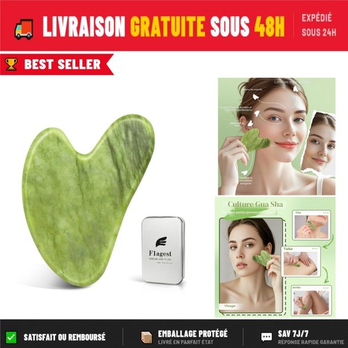 Flagest gua sha visage jade - visage,