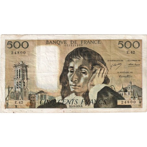 1232574 france 500 francs - 500,