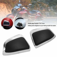 Chrome Saddle Bag Protector