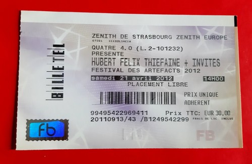 Ticket billet stub used - stub, place