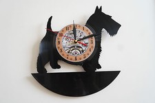 Horloge murale disque vinyle