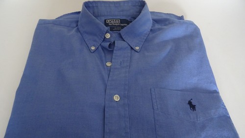 Chemise manches courtes bleu