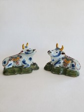 Delft - Paire de Vaches en