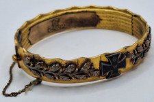 Croix de fer 1914 bracelet décoration patriotique insigne miniature édition 1...