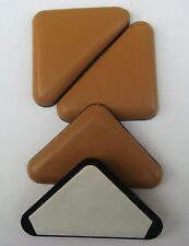12 Patins Glisseurs Triangle Téflon,45 x 45 x 65 mm,patin glisseur,Angles Meuble
