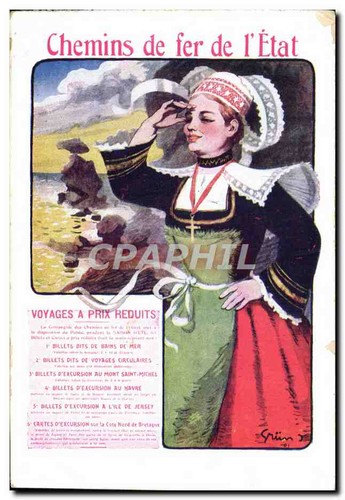 Femme costume breton - femme, en