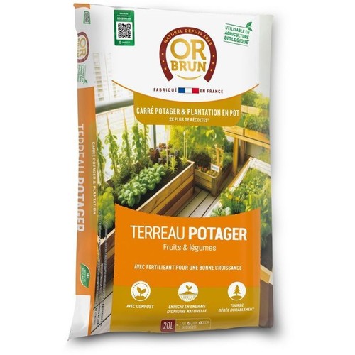 Terreau potager carré - potager, et