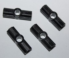 Lego Technic Black Angle Connector 2 ref 32034/set 9493 8461 8436 8049 8285 8295