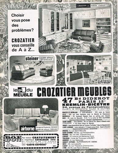 Publicite 1969 crozatier - ,