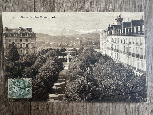Carte postale cpa pau - cpa,, (64)
