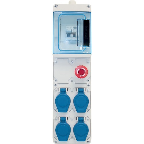 Coffret chantier monophasé - de,