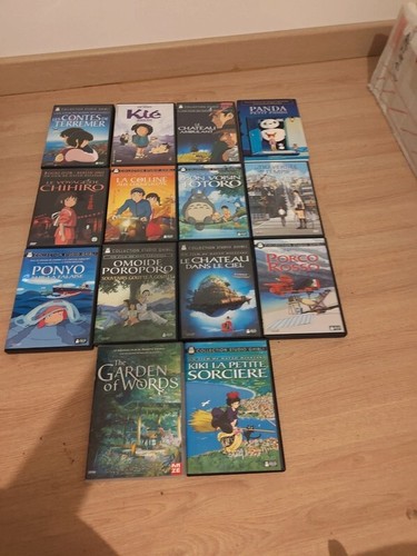 Lot dvd studio - studio, ghibli