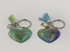 Lot of (2) Handmade Resin