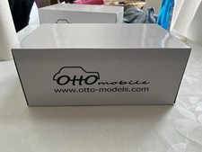 Empty Box 1/18 Saab 900 Turbo 16V Aero Silver Otto Ottomobile OT875 Boîte Vide