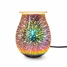 Diffuseur électrique, lampe à parfum, brûleur de cire en verre, design Jupiter