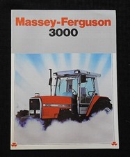 1986-1990 Massey-Ferguson Mf 3050 3060 3070 3090 Diesel Tracteur Catalogue