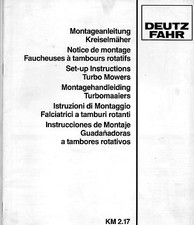 Notice de montage Faucheuses