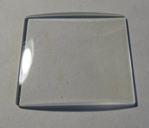 Verre bombé rectangle mineral - rectangle,