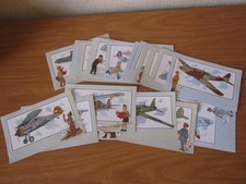 LOT DE 60 CHÉQUE TINTIN - VOIR ET SAVOIR - THÈME AVIATION - HERGÉ