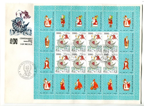 Vatican saint nicolas 1987 - vatican,