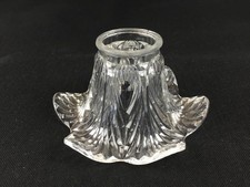 tulipe lampe lustre ancienne verre