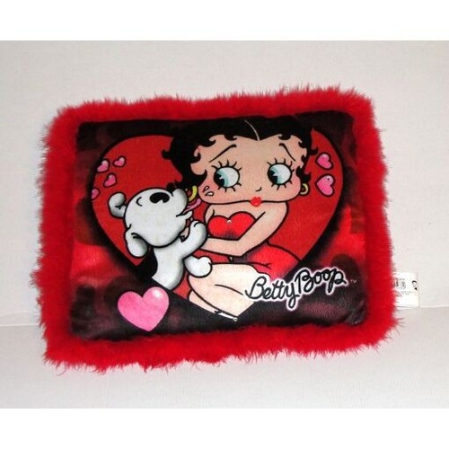 Coussin betty boop peluche - boop,