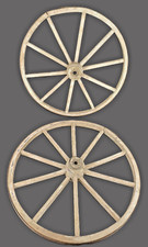 Paire de roues miniatures