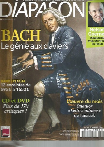 Diapason 642 bach - n°642, aux