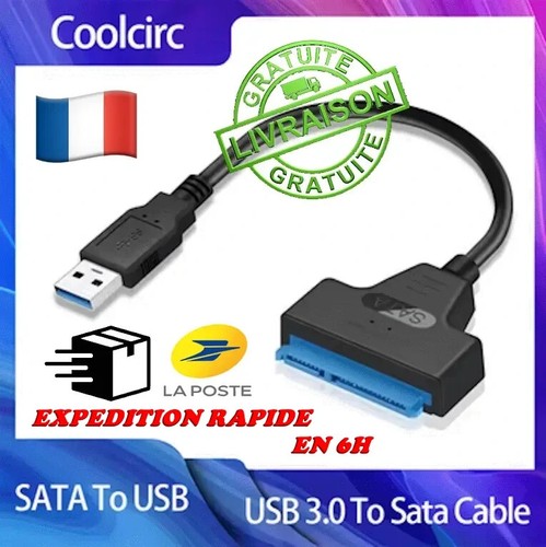 Usb vers sata - 3.0, pour