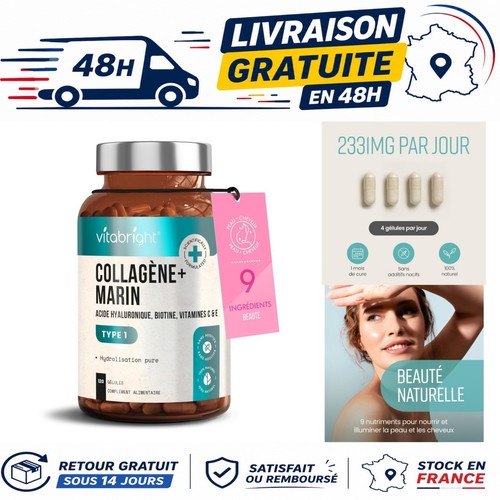 Collagène marin acide - marin, et