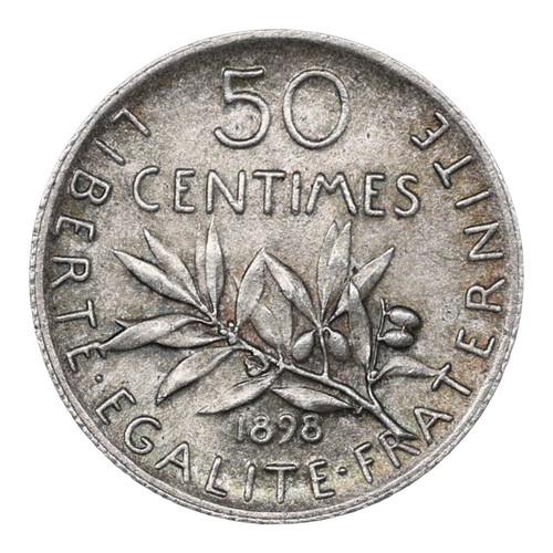Semeuse centimes 1898 - 50,