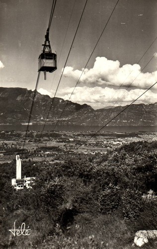 Téléférique mont revard - téléférique, du