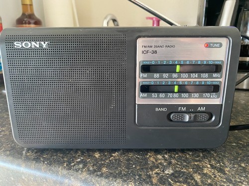 Sony icf portable 2 - sony, icf-38