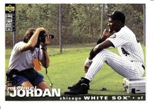 MICHAEL JORDAN 1995 COLLECTOR'S CHOICE BASEBALL CARD - 500