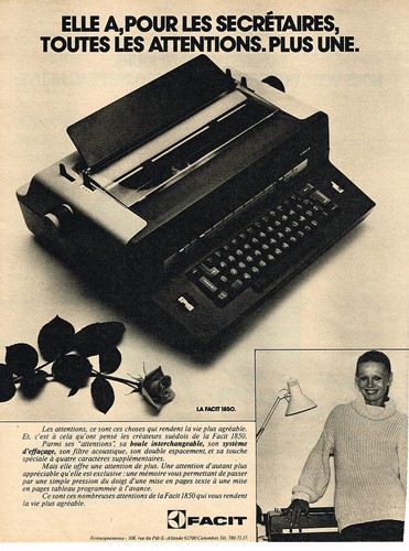Publicite advertising 1977 - ,