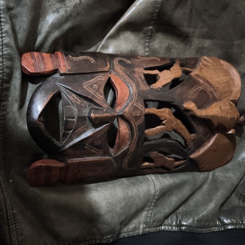 Masque africain kénya bois - masque,