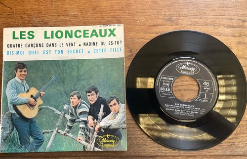 Disque tours les lionceaux - 45,