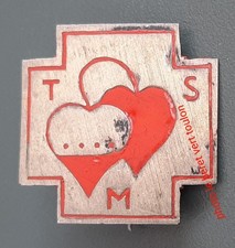 Insigne TSM Indochine Transfusion Sanguine Militaire Service de Santé ORIGINAL