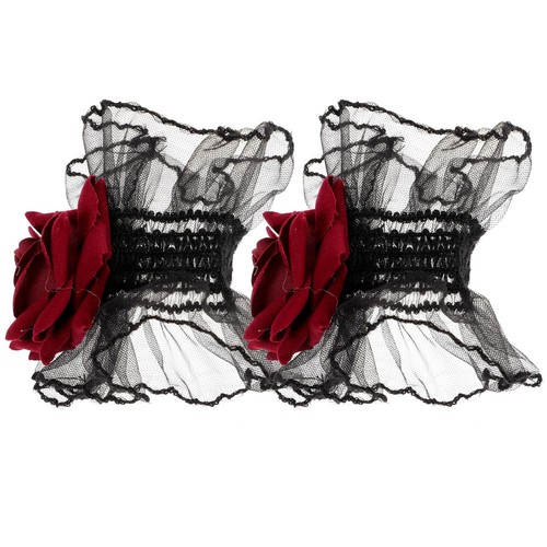 Manchettes dentelle - manchettes, en