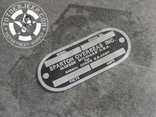 PLAQUETTE PLATE SIREN SIRENE