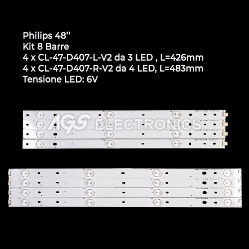 Kit barres led - 8,