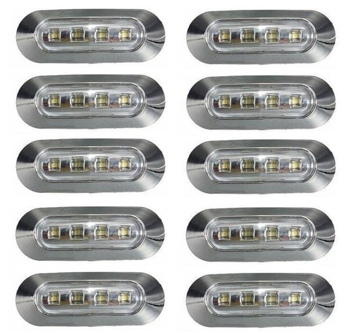 12v led blanc face - x,
