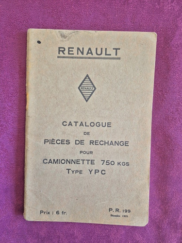 Renault camionnette type yzc - yzc, /