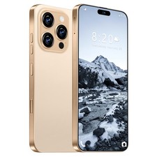 Téléphone Portable 15 Pro MAX 256Go+8Go 5G Smartphone Android 14 6000mAh