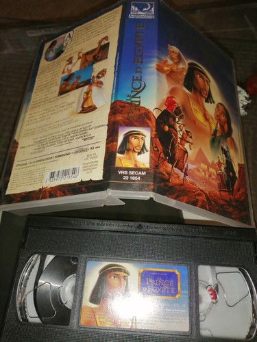 Vhs prince d egypte - k7,