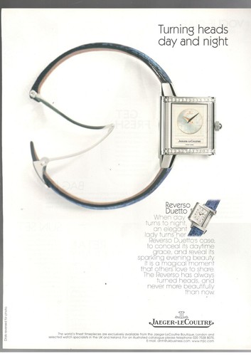 Jaeger lecoultre publicité - jaeger,