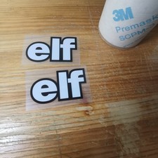 Ensemble d'autocollants autocollants Elf Africa Twin x2