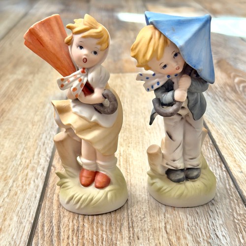 Vintage windy rainy day - vintage,