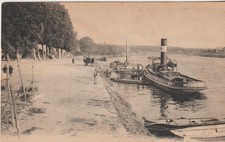 CPA 91 (Essonne) CORBEIL / VUE SUR LA PÊCHERIE / ANIMEE